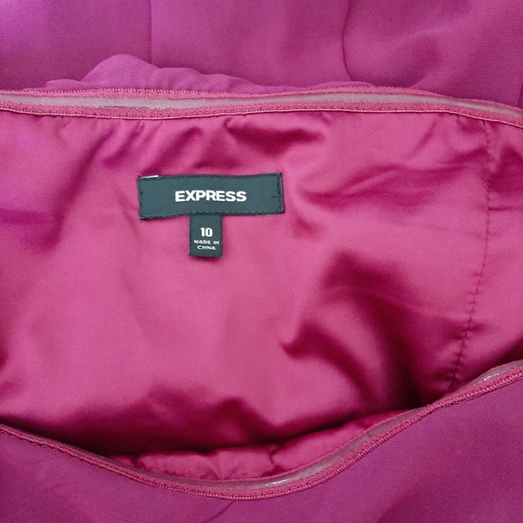 Express strapless cocktail dress - Picture 4 of 6